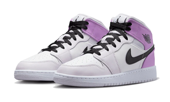 Jordan 1 Mid GS Barely Grape