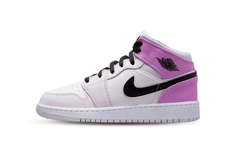 Jordan 1 Mid GS Barely Grape
