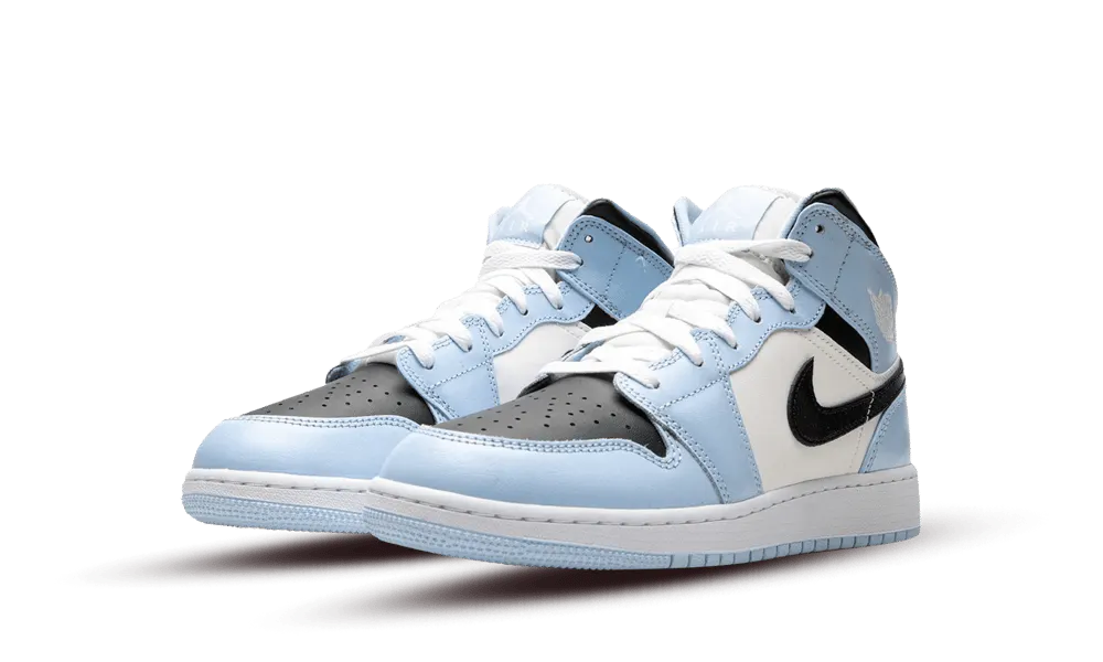 Jordan 1 Mid GS Ice Blue