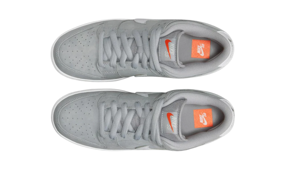 Nike SB Dunk Low Pro ISO Orange Label Grey Gum