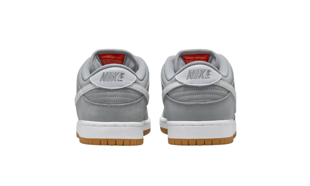 Nike SB Dunk Low Pro ISO Orange Label Grey Gum