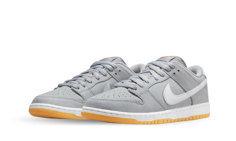 Nike SB Dunk Low Pro ISO Orange Label Grey Gum
