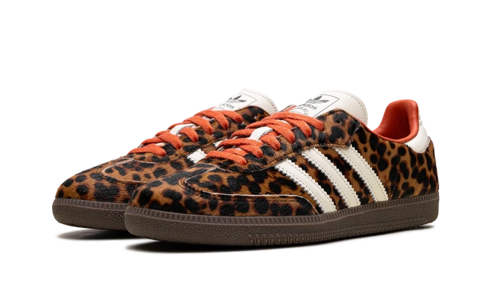 Adidas Samba OG Preloved Red Leopard
