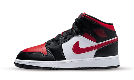 Air Jordan 1 Mid Alternate Bred Toe (GS)
