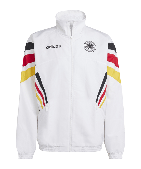 DFB Deutschland 1996 Woven Trainingsjacke Weiß