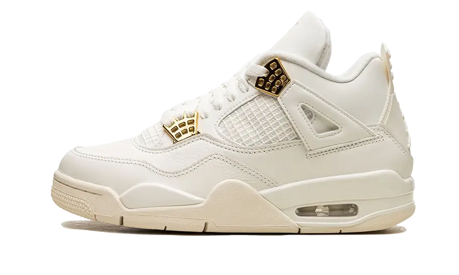 Air Jordan 4 Retro Sail Metallic Gold