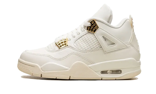 Air Jordan 4 Retro Sail Metallic Gold